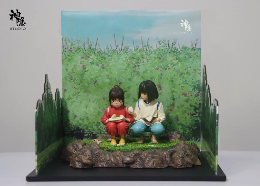 現貨 神隱少女 GK 蒐藏雕像 千與千尋 治癒魔法飯糰 [神隱工作室] 