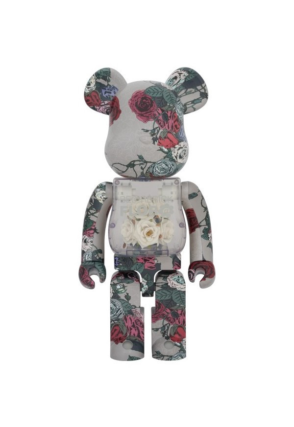 BE@RBRICK 庫柏力克熊 FLOR@ GLOW IN THE DARK 1000％ 