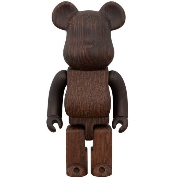 BE@RBRICK 庫柏力克熊 カリモク ウェンジ 200％ karimoku 木頭熊 