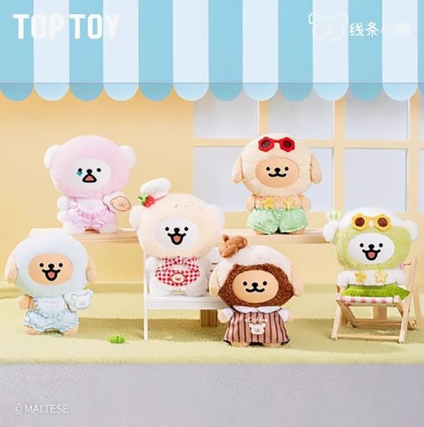 現貨 盲盒 TOP TOY 線條小狗 繽紛日常 