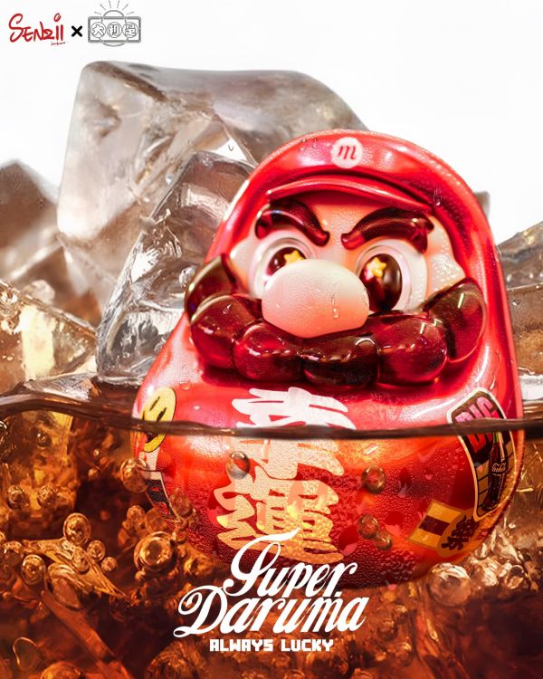 現貨 展示品 SENZII × SuperDaruma 超級達摩 《幸運》 