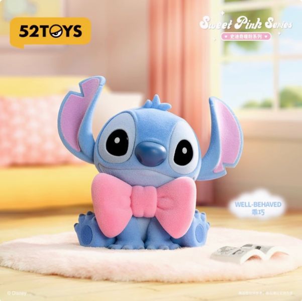 現貨 盲盒 52TOYS 迪士尼 史迪奇暖粉 