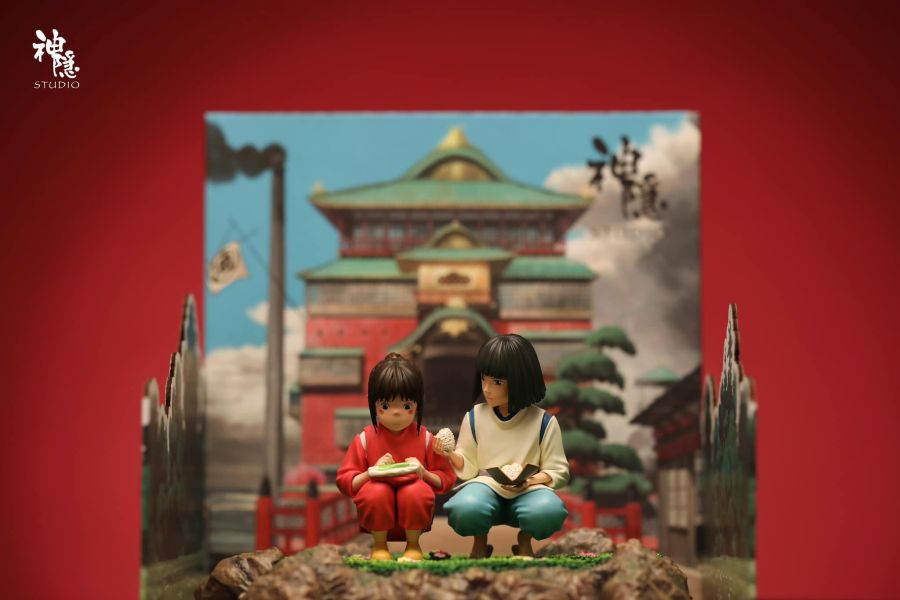 現貨 神隱少女 GK 蒐藏雕像 千與千尋 治癒魔法飯糰 [神隱工作室] 