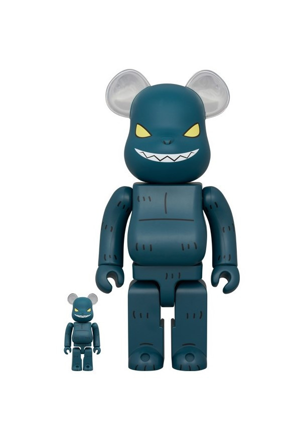 BE@RBRICK 庫柏力克熊 蠟筆小新 光屁屁怪獸 100％ & 400％ 