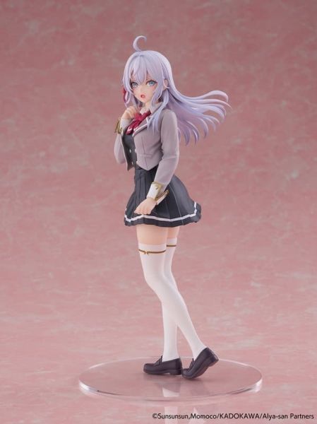 CyberZ Cantabile 不時輕聲地以俄語遮羞的鄰座艾莉同學 艾莉莎 PVC 1021 