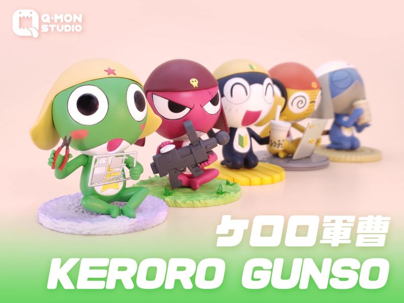 現貨 Keroro軍曹 GK 蒐藏雕像 Keroro小隊 [Q-MON Studio] 