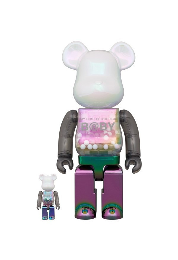 BE@RBRICK 庫柏力克熊 MY FIRST BE@RBRICK MUTANT 100％ & 400％ 