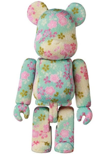 BE@RBRICK 庫柏力克熊 木目込みBE@RBRICK 桃(もも)／萌(もえ)／宙(そら) 
