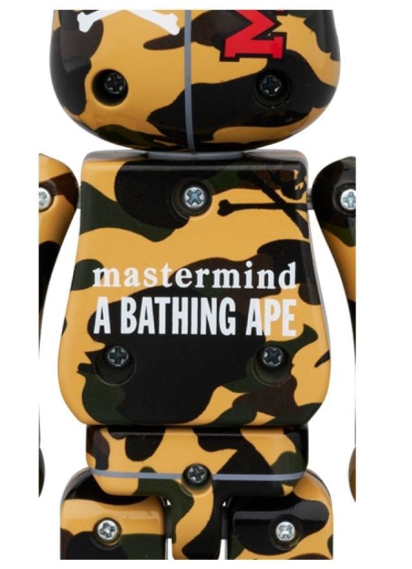 Be@rbrick 超合金 MASTERMIND VS BAPE(R) GREEN／YELLOW 0505 