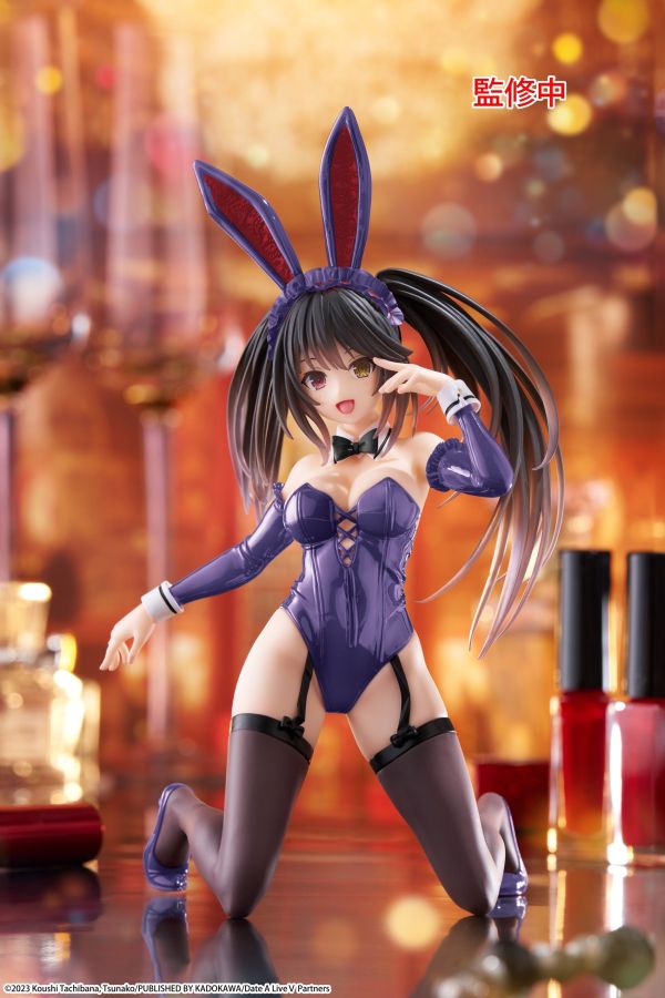 TAITO 景品 約會大作戰 Desktop Cute Figure 時崎狂三 (兔女郎 Ver.) Renewal 0907 