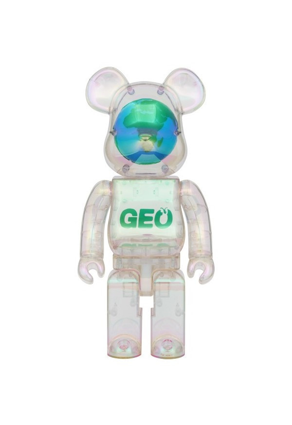 BE@RBRICK 庫柏力克熊 GEO EARTH 100％ & 400％ 