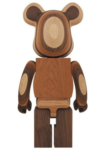 BE@RBRICK 庫柏力克熊 LAYERED WOOD BE@RBRICK 1000% 木頭 