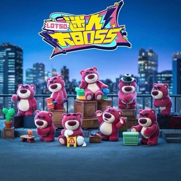 現貨 盲盒 52TOYS 迪士尼 草莓熊 迷人大BOSS 