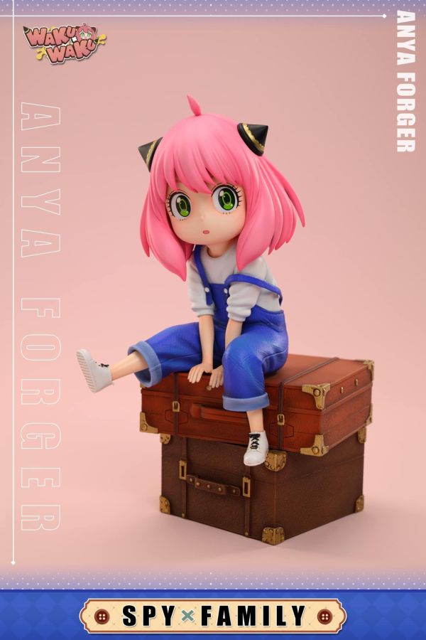 間碟家家酒系列 GK蒐藏雕像 背帶褲安妮亞 [WakuWaku Studio] 0620 