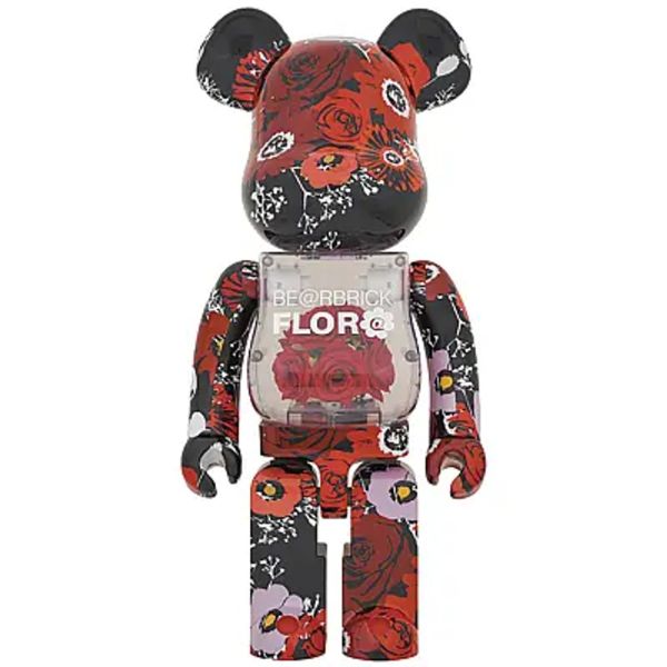 展示品 BE@RBRICK 1000% Flor@ Flora 肚中花 