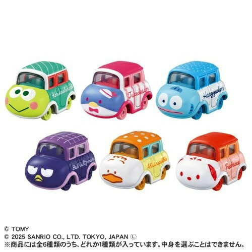 現貨 盲盒 TOMICA 三麗鷗家族 小汽車抽抽樂 第四彈 