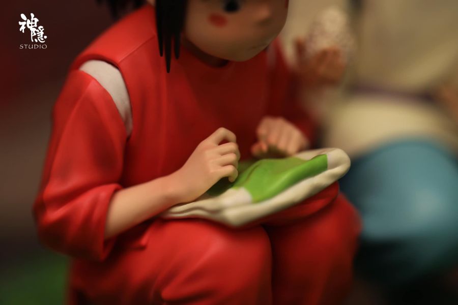 現貨 神隱少女 GK 蒐藏雕像 千與千尋 治癒魔法飯糰 [神隱工作室] 