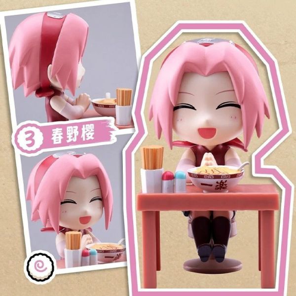 現貨 盲盒 萬代 BNFIGURE Q 火影忍者 一樂拉麵VER 