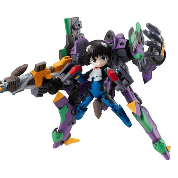 MegaHouse Desktop Army 新世紀福音戰士新劇場版 碇真嗣＆初號機 可動完成品 0713 