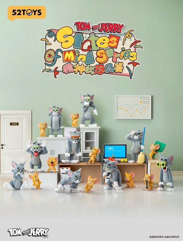 現貨 盲盒 52TOYS 湯姆貓與傑利鼠 精神狀態品鑑 