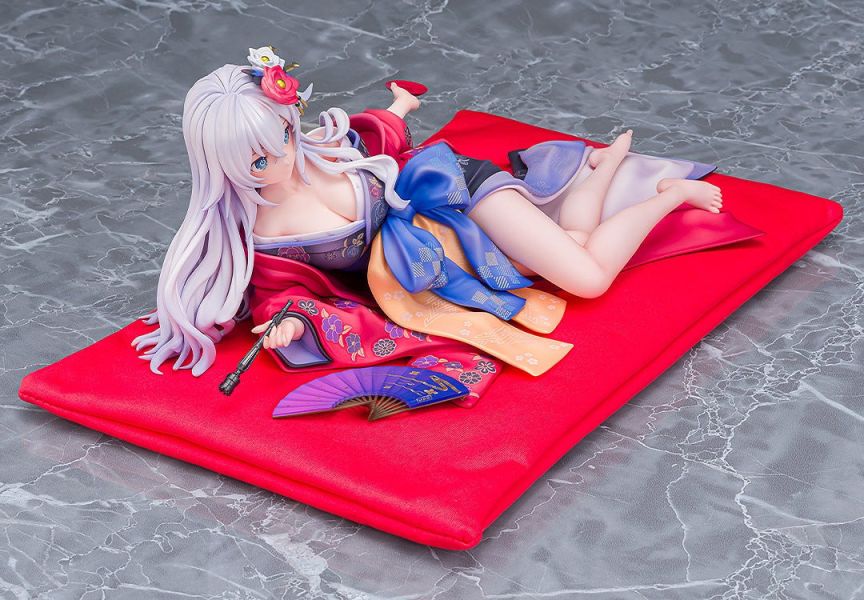KADOKAWA 閃亂忍忍忍者大戰戰機少女 少女們的響艷 黑靈心 和服Ver. PVC 1001 
