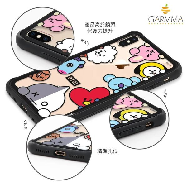 BT21 iPhone11系列 玻璃殼 宇宙明星躲貓貓 