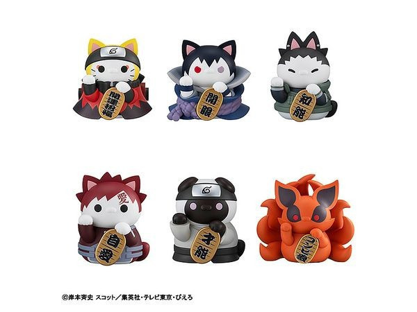 現貨 盲盒 MEGAHOUSE 火影忍者 疾風傳 招財喵嗚門喵與牠的朋友們 