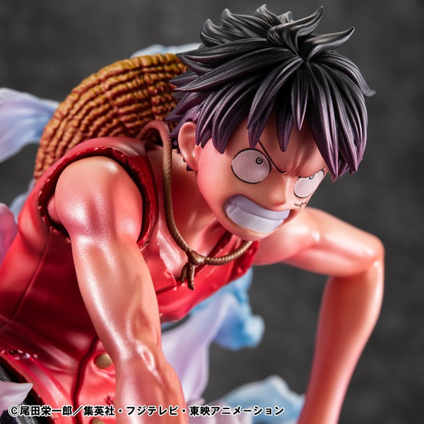 MegaHouse P.O.P. 航海王 LIMITED EDITION 蒙其·D·魯夫 2檔 PVC 0909 