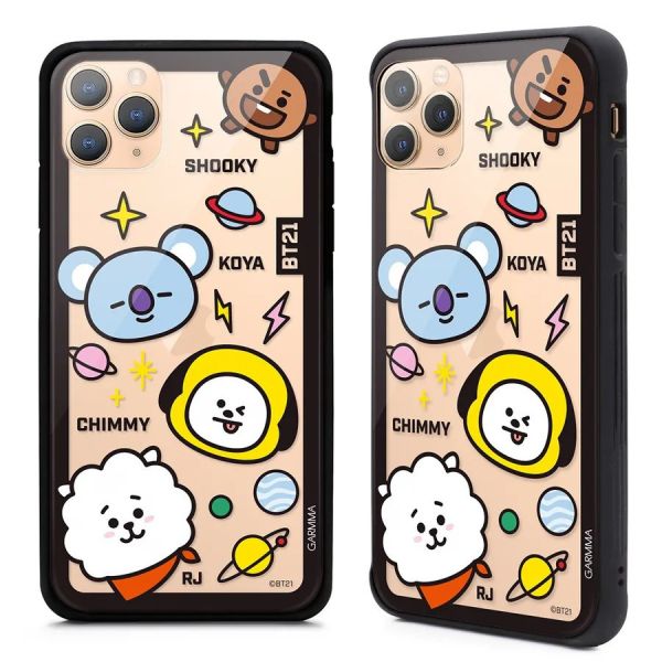 BT21 iPhone11系列 玻璃殼 宇宙明星繽粉樂A款 