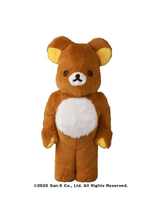 BE@RBRICK 庫柏力克熊 着ぐるみVer. リラックマ 400％ 拉拉熊 
