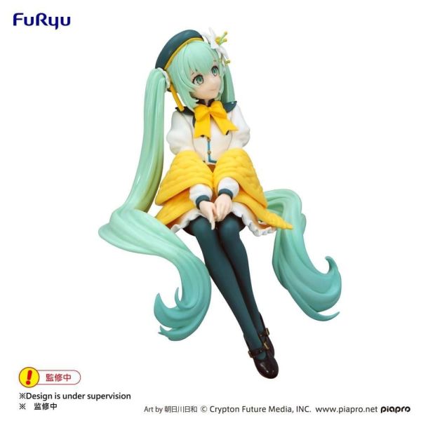 現貨 FURYU 景品 初音未來 泡麵蓋公仔 白百合妖精ver. 