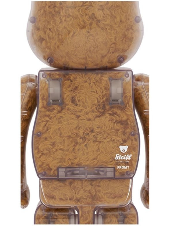 BE@RBRICK 庫柏力克熊 Steiff fragmentdesign 泰迪熊聯名款 1000％ 