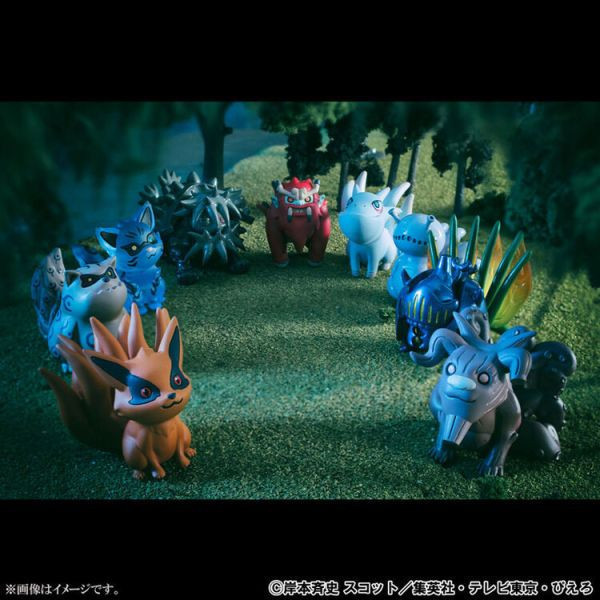 MegaHouse G.E.M. 外傳火影忍者疾風傳 漩渦鳴人與尾獸們套組 PVC 0713 