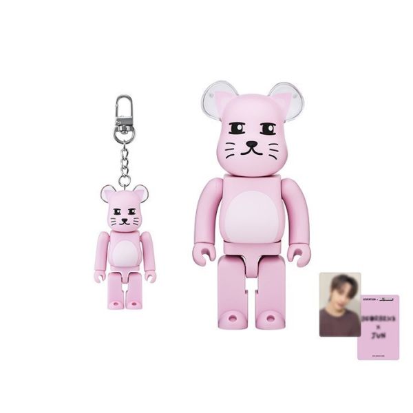 BE@RBRICK X SEVENTEEN 庫柏力克熊 文俊輝 JUN 100%&400% 