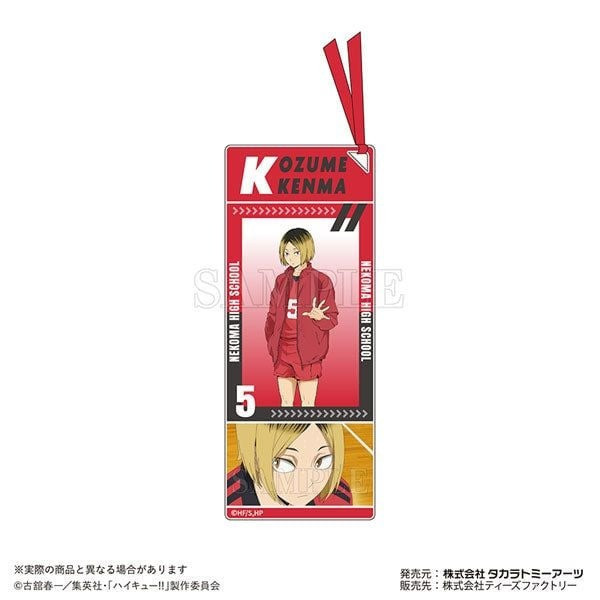 現貨 周邊 TOHO 排球少年 壓克力書籤 日向/影山/赤葦/研磨/黑尾 
