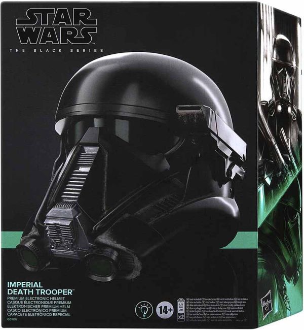 Hasbro 星際大戰黑標系列 Imperial Death Trooper 頭盔 0831 