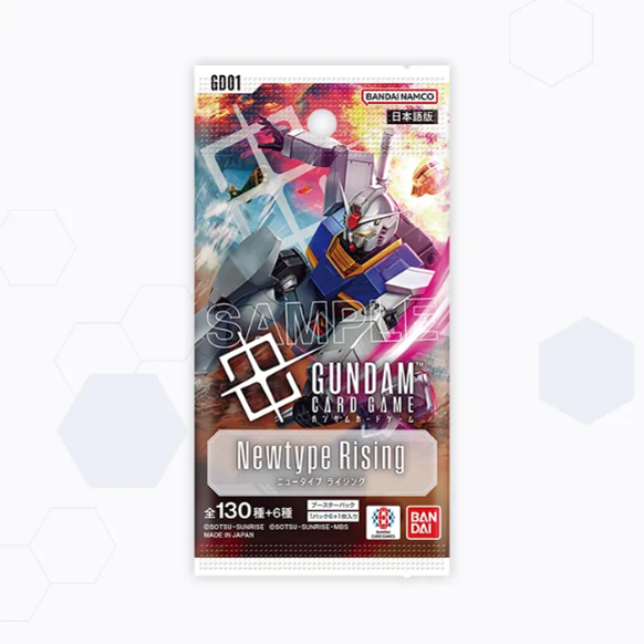 Bandai 鋼彈卡牌遊戲 補充包 新人類崛起 Newtype Rising [GD01] (日文版) 