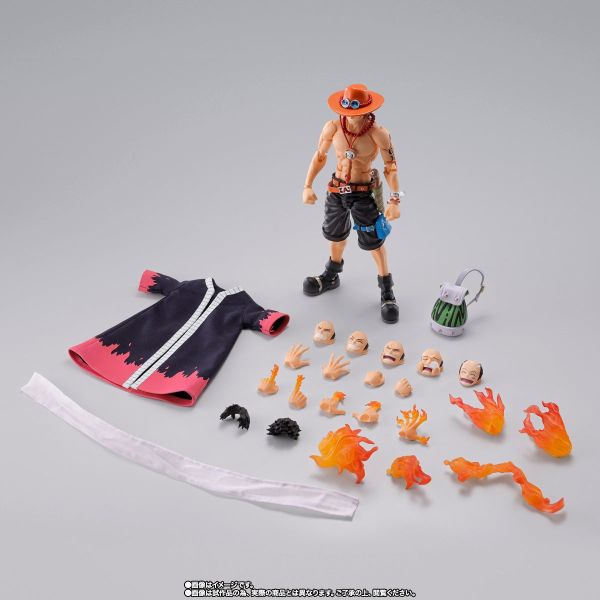 現貨 BANDAI S.H.Figuarts SHF 海賊王 航海王 波特卡斯·D·艾斯 火拳 