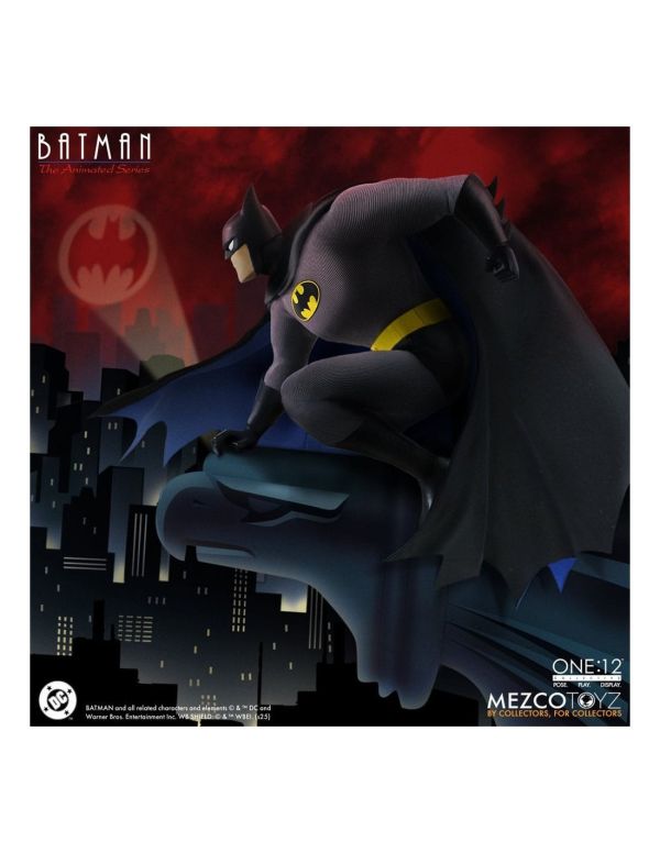 Mezco One:12 Collective 蝙蝠俠：動畫系列 蝙蝠俠 0703 