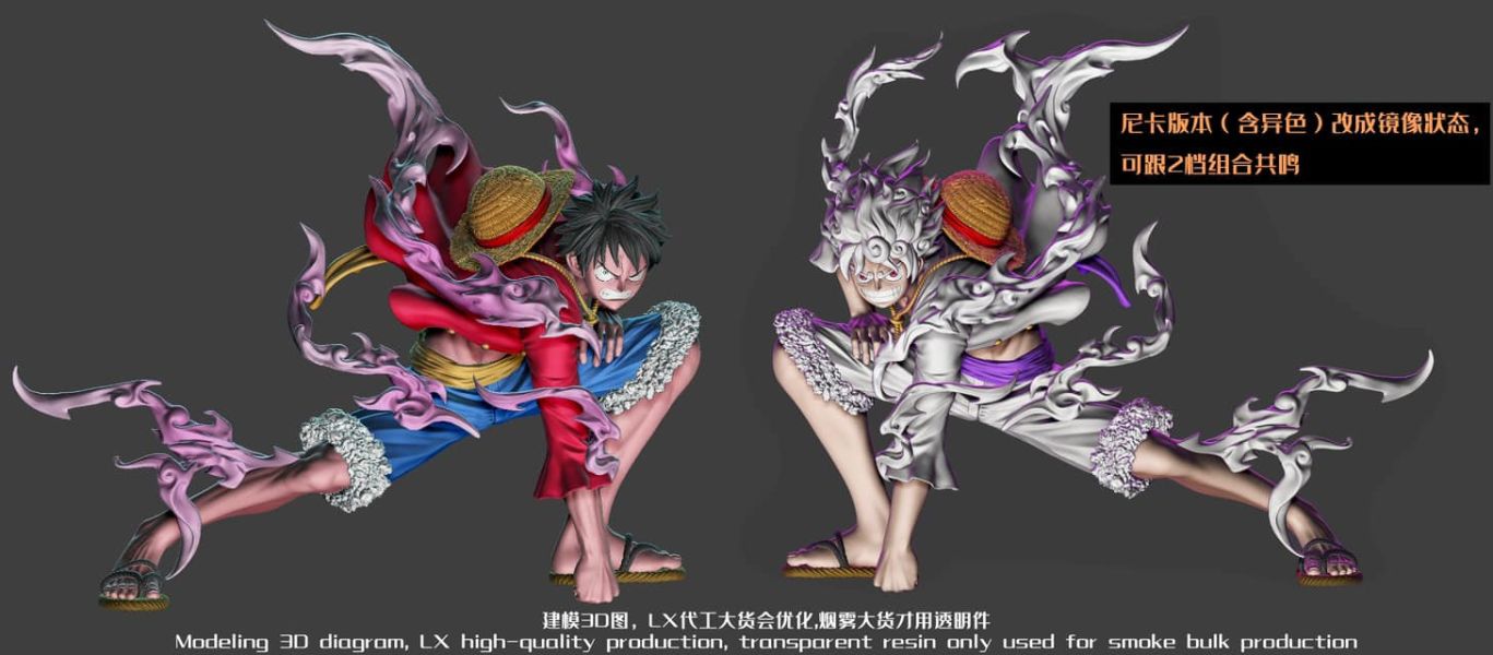海賊王 GK蒐藏雕像 蒙奇D魯夫 [LX&八倍鏡工作室] 0722 