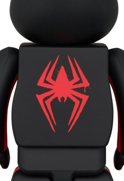 BE@RBRICK 庫柏力克熊 SPIDER-MAN (Miles Morales) 400％ 蜘蛛人 新宇宙 