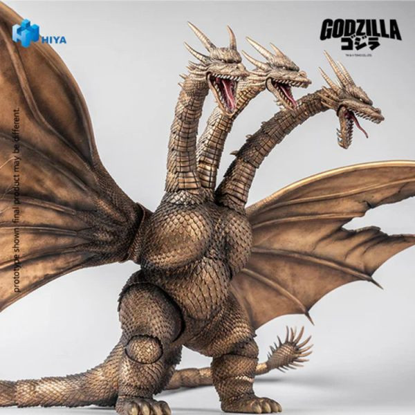 HIYA 極致超值系列 無比例 哥吉拉大戰王者基多拉 者基多拉 Battle Damaged EBG0180 可動完成品 0722 