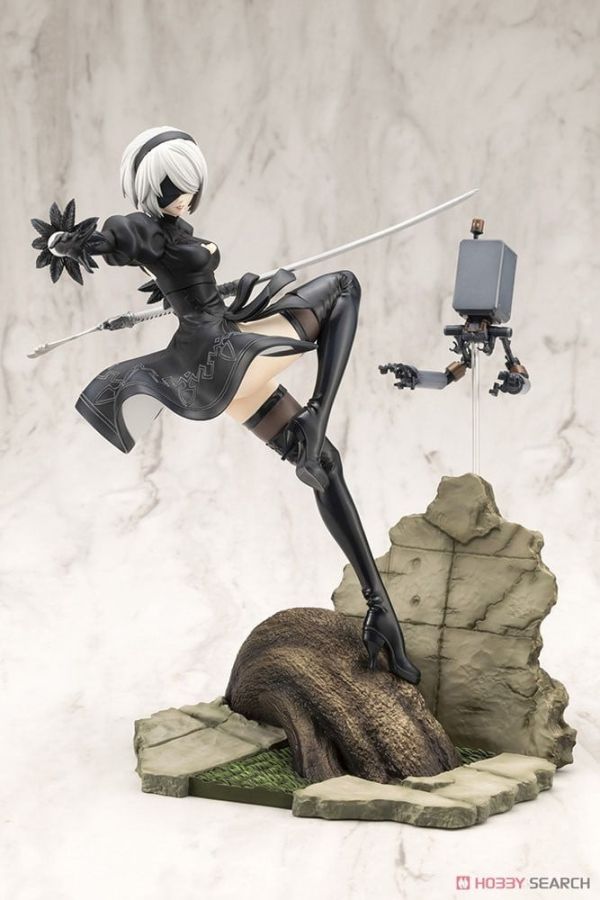 現貨 Kotobukiya 壽屋 1/8 ARTFX J 尼爾：自動人形 NieR:Automata Ver1.1a 2B PVC 