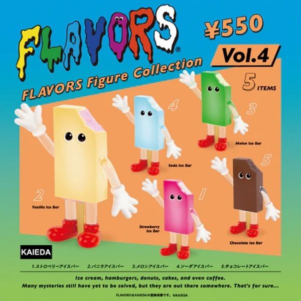 現貨 盲盒 FLAVORS Figure Collection Vol.4 冰棒 