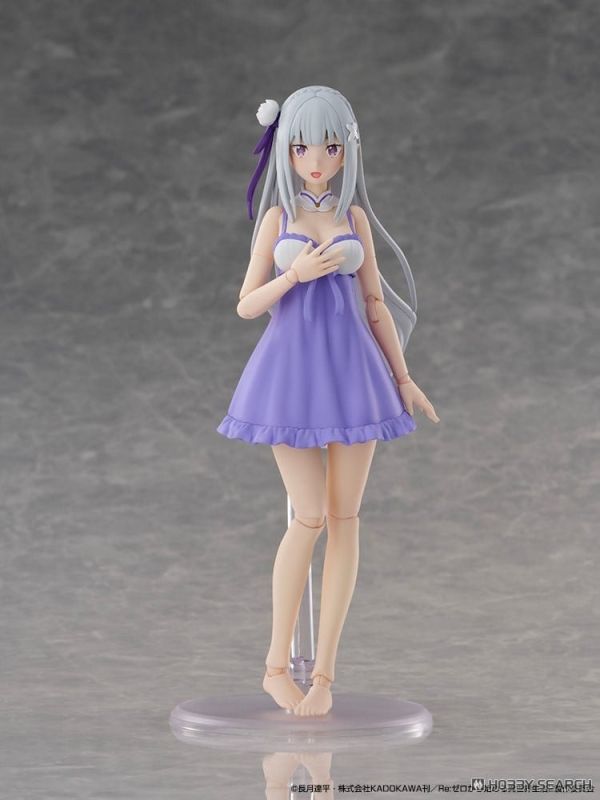 KADOKAWA PLASTIC MODEL SERIES Re:從零開始的異世界生活 愛蜜莉雅 DX Ver. 組裝 1001 