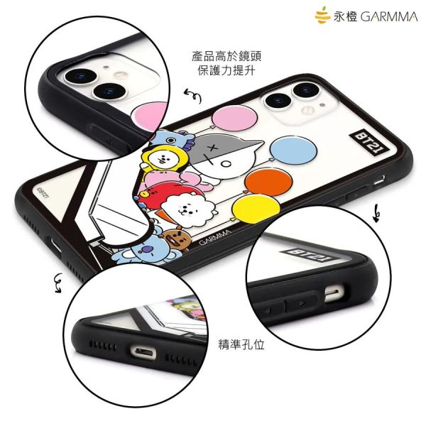 BT21 iPhone11系列 玻璃殼-宇宙明星逛街去 