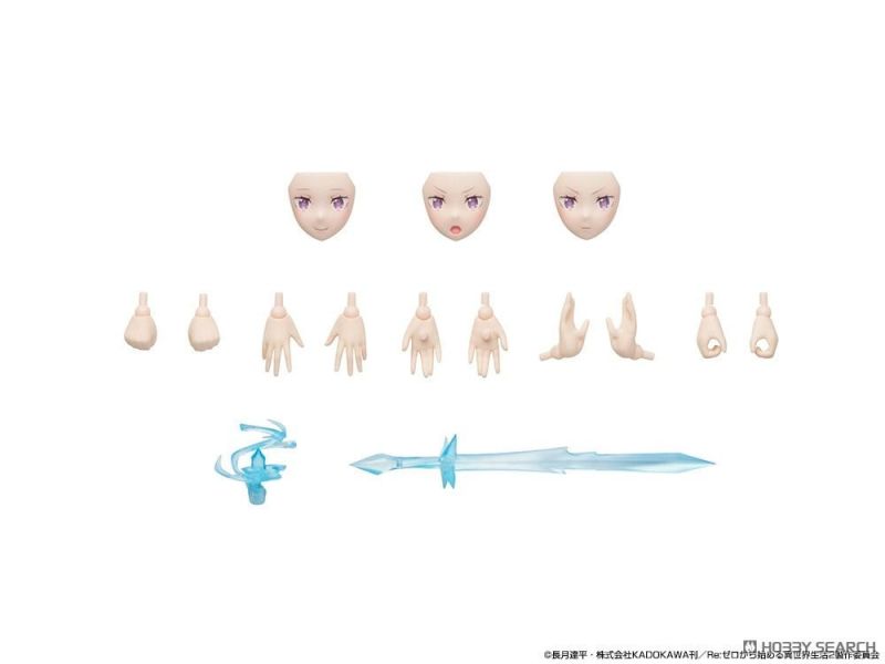 KADOKAWA PLASTIC MODEL SERIES Re:從零開始的異世界生活 愛蜜莉雅 組裝 1001 