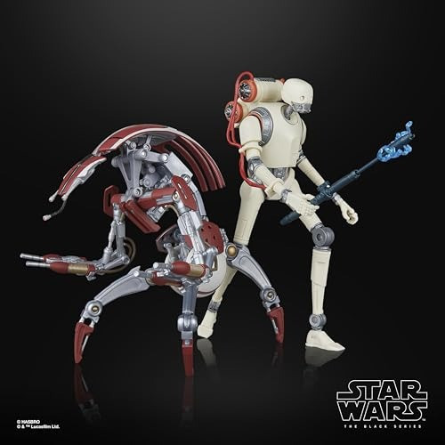 Hasbro 星際大戰黑標 6 吋人物二入組 - KX Security Droid & Droideka 0831 