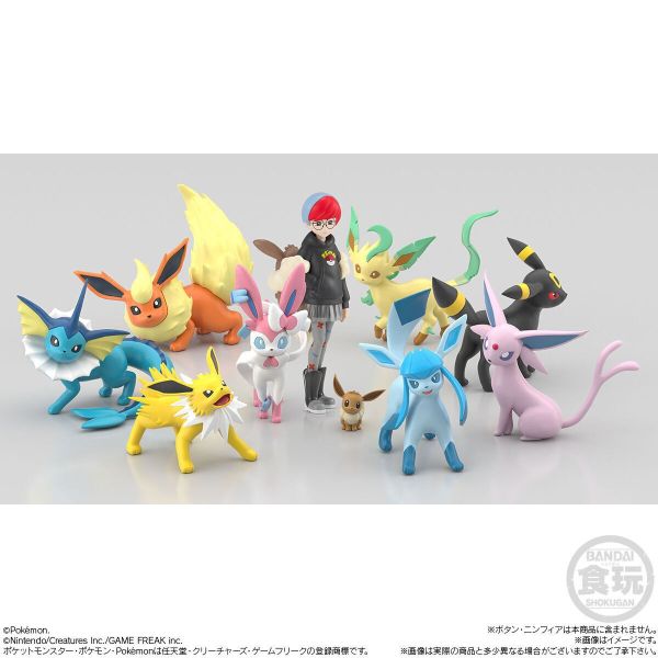 現貨 BANDAI 盒玩 精靈寶可夢 SCALE WORLD 帕底亞地區 伊布進化套組 