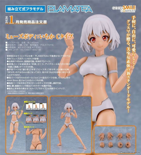 Good smile company PLAMATEA Muse Cody: Ichika A類型 0810 